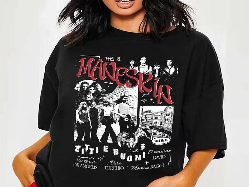 Upgrade Your Wardrobe with Maneskin Official Merch