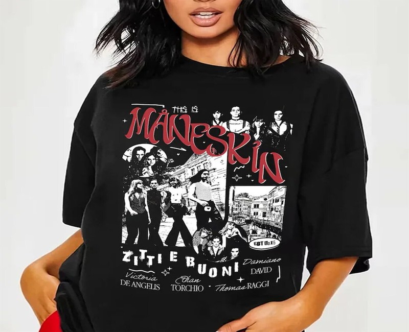 Upgrade Your Wardrobe with Maneskin Official Merch